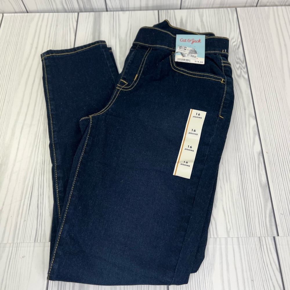 Girls' Mid-Rise Pull-On Jeggings - Cat & Jack